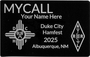 Custom Name Badge